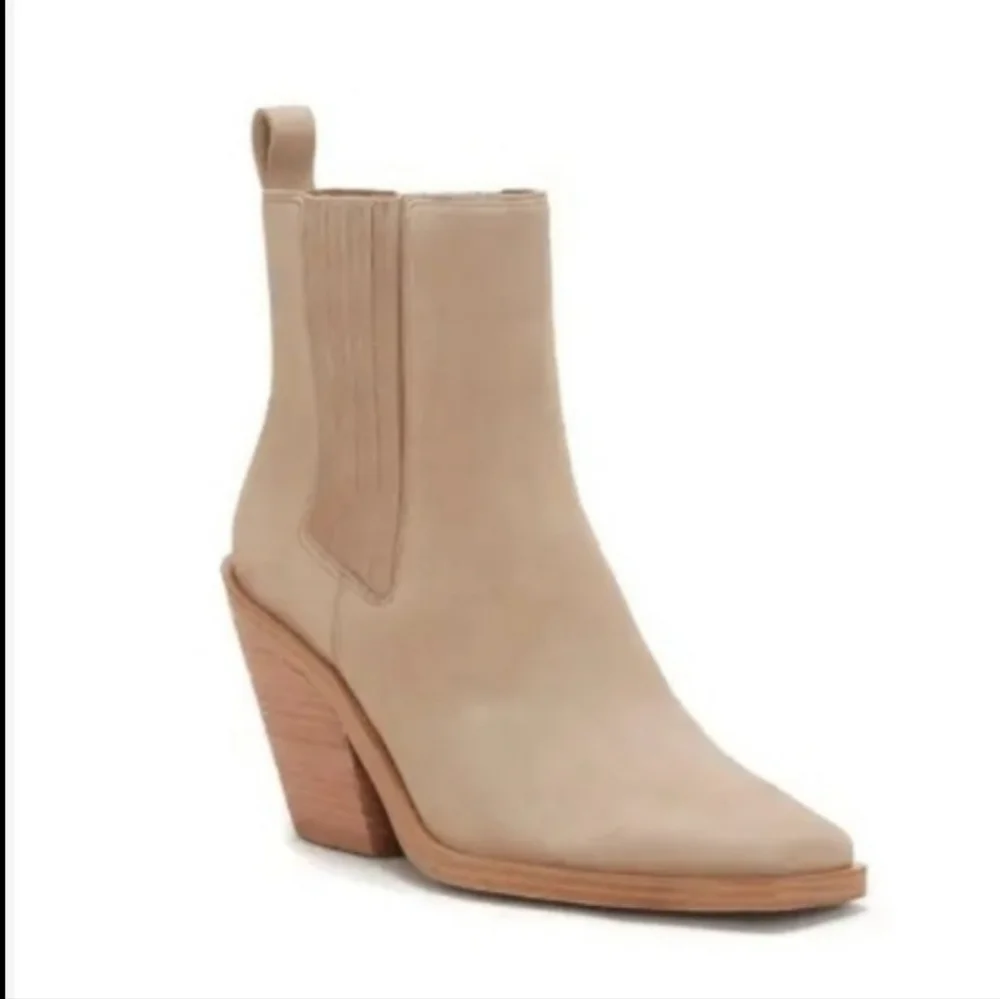 VINCE CAMUTO Beige Ackella Bootie Size 10 - Picture 2 of 4